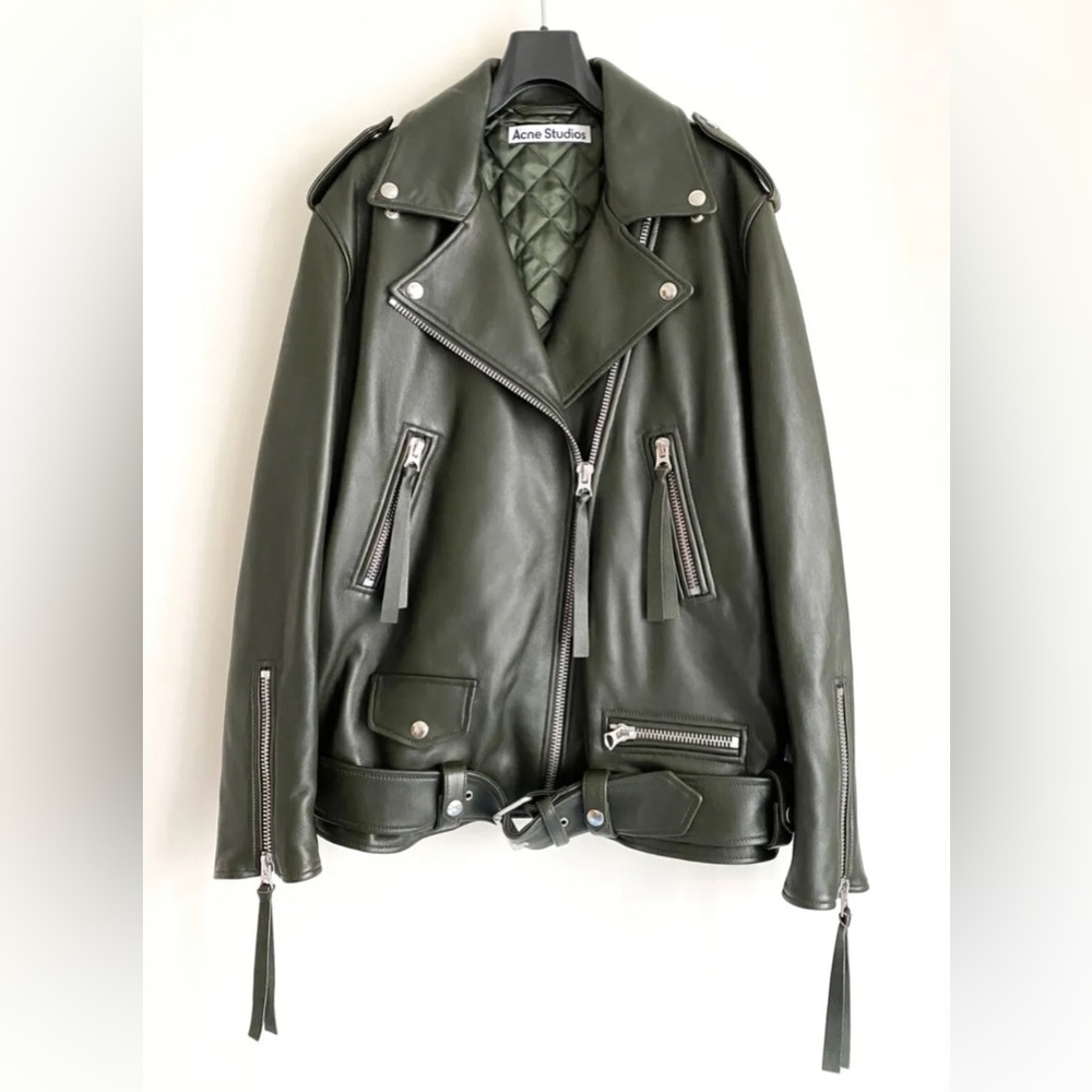 Oversized Acne Studios Leather Jacket